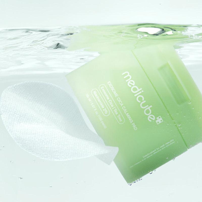 Medicube Exosome Cica Caming Pad 150ml 100EA for Sensitive Skin Acne Pore Care