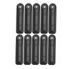 10Pcs Walkie Talkie Jack Dust Cover Assembly for BAOFENG UV 9R UV9R A58 UV XR BF 9700 UV 82 UV 5S Two Way Radio
