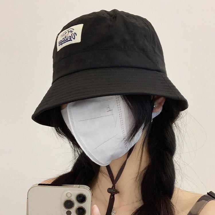 Summer Wide Koreanstyle Brim Bucket Hat For Women Breathable And Warm