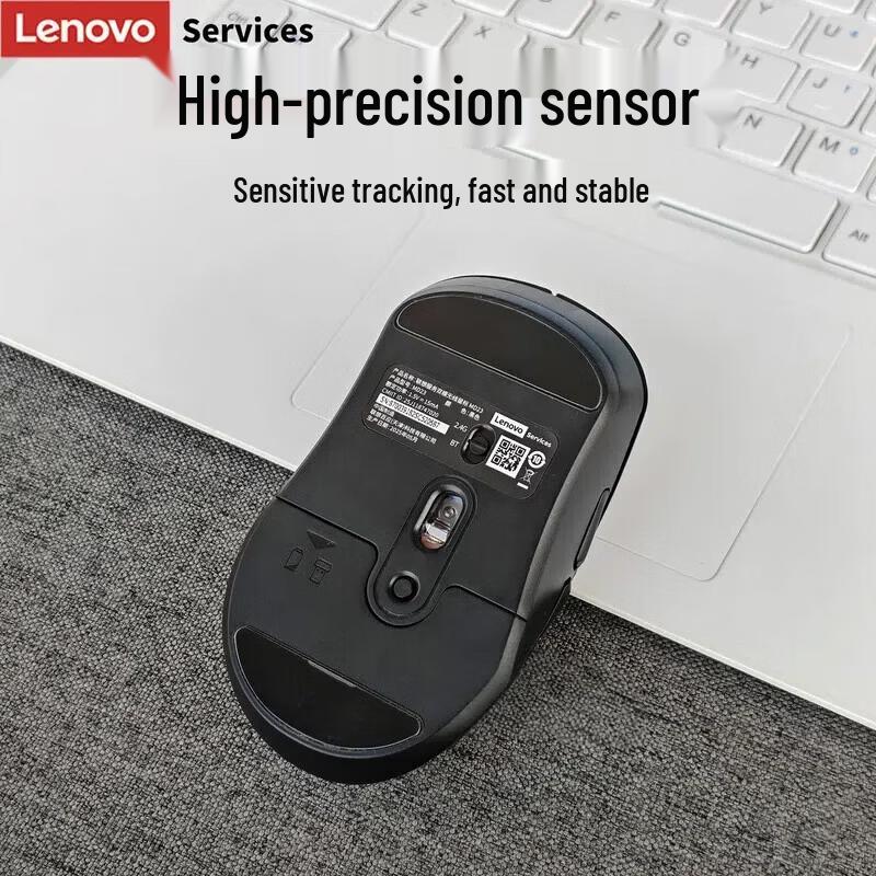 Беспроводная эргономичная мышь Lenovo MD23 с двумя режимами