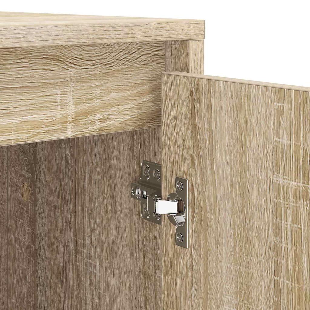 Washing Machine Cabinet Sonoma 87 x 60 x 89 cm Engineered Wood