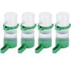 4Pcs Bird Water Feeder Plastic Drinker Feeder Water Clip For Parrots Budgie Cockatiel Lovebirds