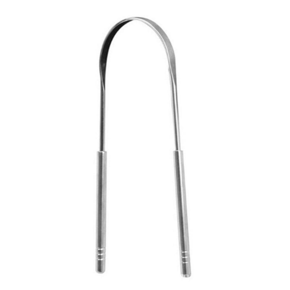 Toothbrushes Bad Breath Care Stainless Steel Oral Hygiene Tongue Scraper  Cleaner Dental Cleaning