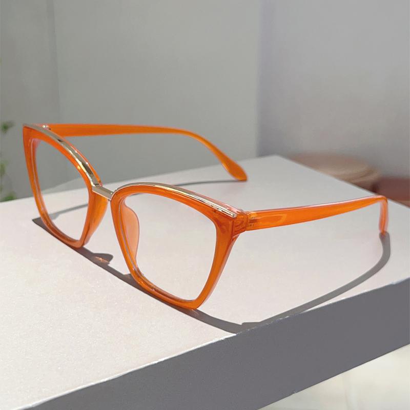 Оверсайз очки «кошачий глаз» женские модные винтажные конфетного цвета опра очки трендовый шикарный дизайн очки для блокировки синего света