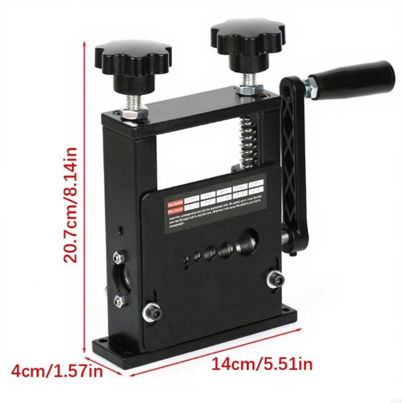 Машина для зачистки кабеля Машина для зачистки проводов для дрели, электропривода или ручного привода Инструмент для зачистки проводов A0KF