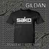 Новая футболка Sako Finland с американским смешным логотипом Размеры от S до 5XL