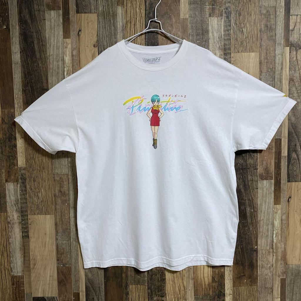 [Б/У] Dragon Ball Бульма Официальная 2XL Б/У Футболка с коротким рукавом