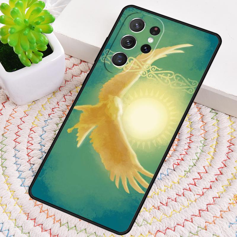 Силиконовый чехол для телефона с принтом флага Казахстана Для Samsung Galaxy note 10 pro S26 S25 S24 S23 S22 S21 Plus S25Ultra Capa Cover