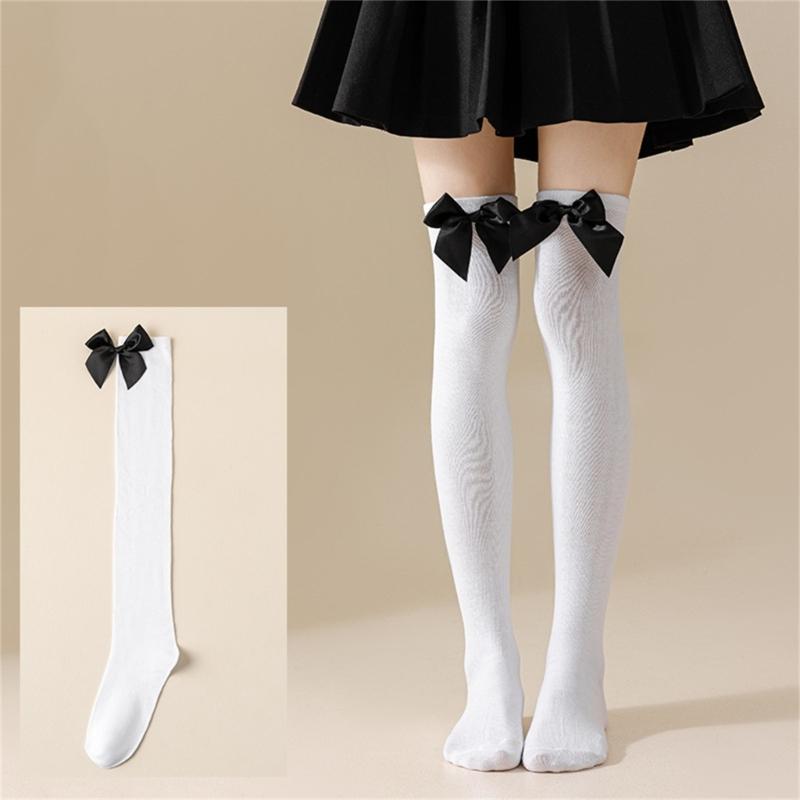 Мягкие Дышащие Длинные Носки Тонкая Полоска Эластичная Посадка Зимние Теплые Аксессуары Для Ног Для Женщин Зимний Комфорт