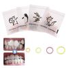 100Pcs Color Dental Elastic Band Dental Orthodontic Rubber Band