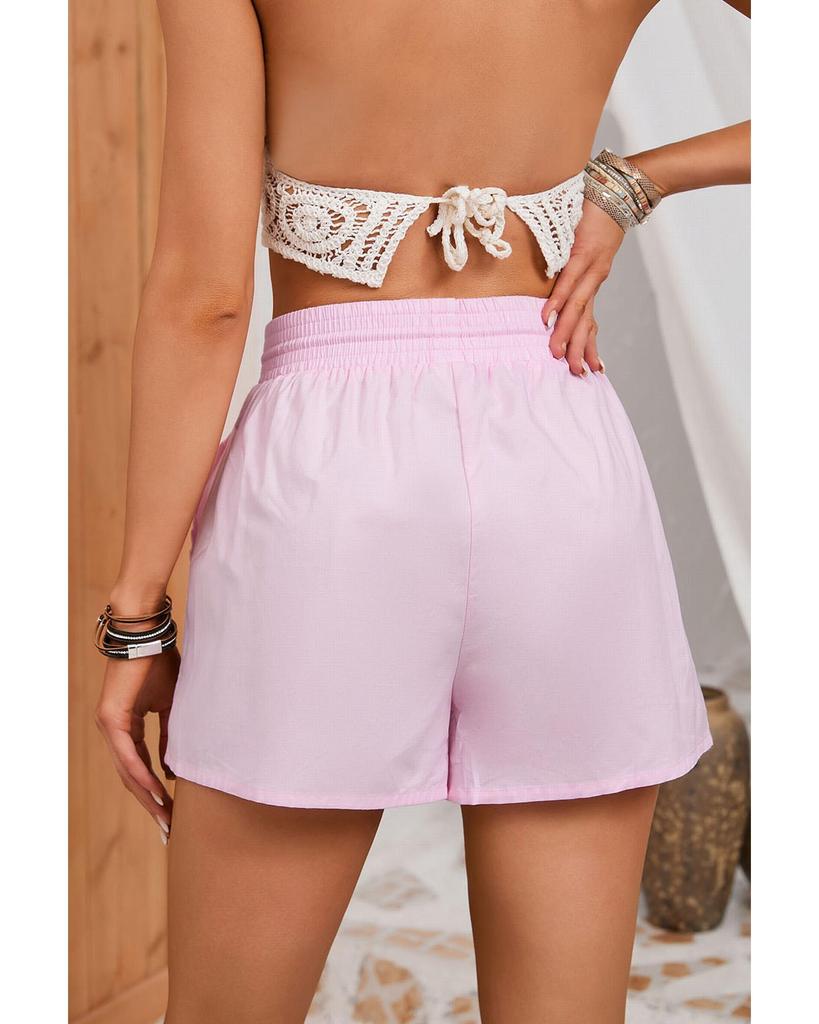 Azura Exchange Шорты с вышитыми цветочными кисточками