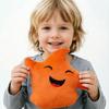 25Cm Cute Colorful Star Pillow Soft Plush Stuffed Starfish Cushion Cartoon Smiling Face Doll Kids Room Decor Birthday Gift Toy