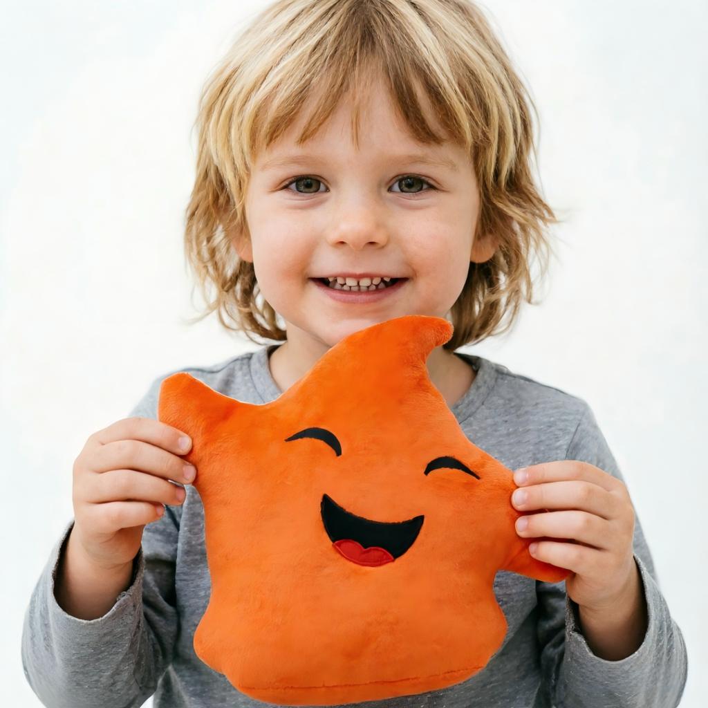 25Cm Cute Colorful Star Pillow Soft Plush Stuffed Starfish Cushion Cartoon Smiling Face Doll Kids Room Decor Birthday Gift Toy