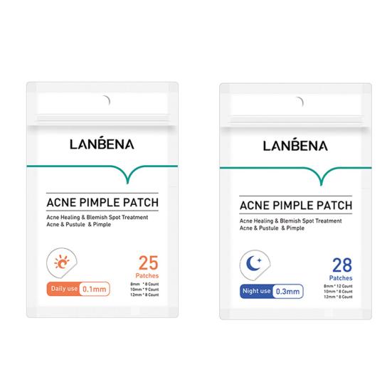 2 Packs Tea Tree Oil Day Night Acne Pimple Remover Patches Skin Care Treatment