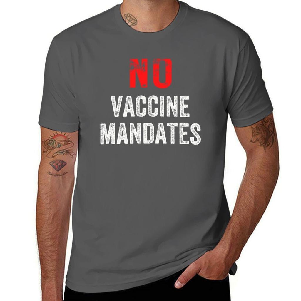 No Vaccine Unisexdates Tshirt Plus Size Lightweight Tee Shirt Tshirt