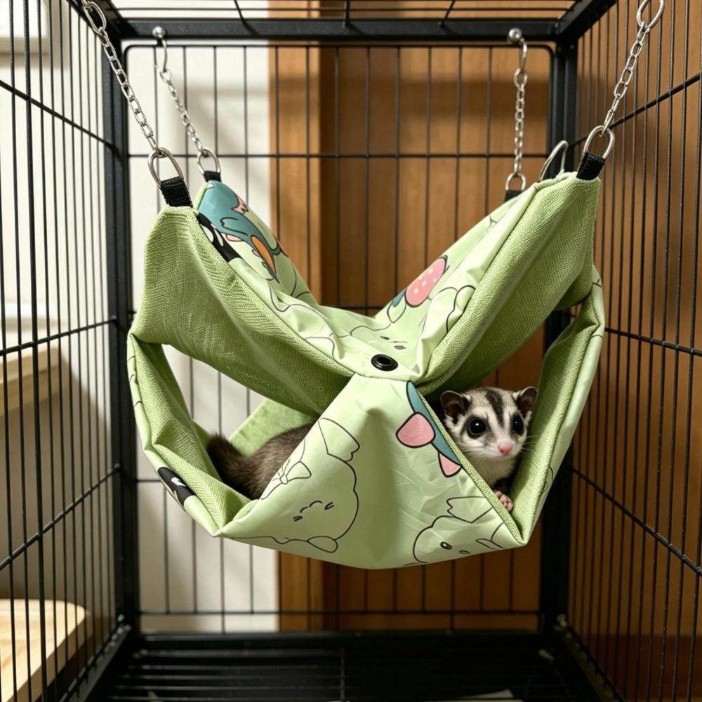 Waterproof Small Pet Hammock Breathable Hamster Cage Swing Hamster Sleeping Bag Squirrels