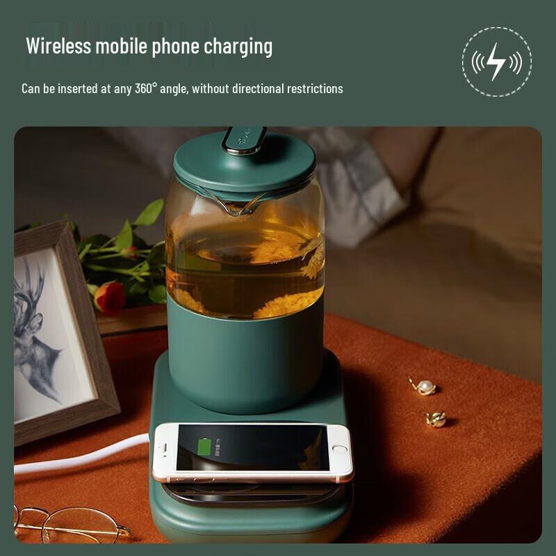 Bear 0.8L Glass Health Kettle & Tea Maker Set CN plug (adapter included)
