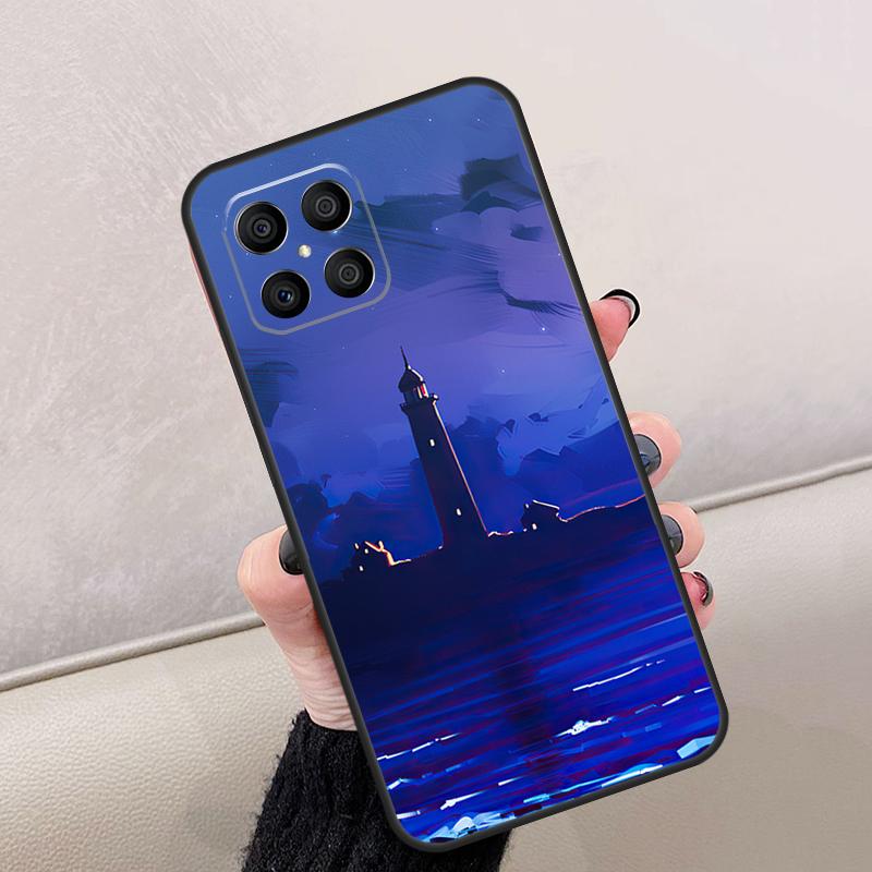 Абстрактное искусство шоссе маяк Для Honor Magic 8 Pro 6 7 Lite Чехол Для Honor Win RT 400 200 50 70 90 X8c X8b X9a X9b X9c X9d