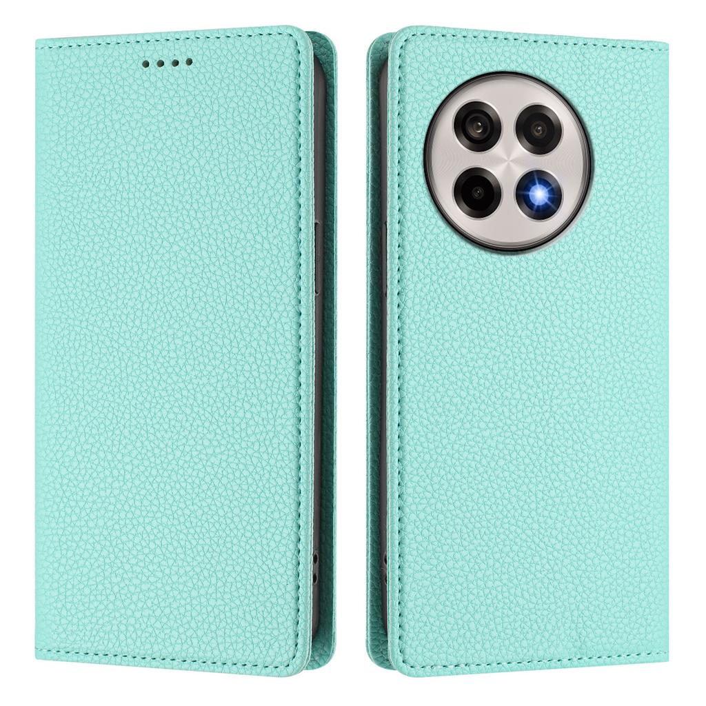 For OnePlus Ace 5 Pro 5G/OnePlus 13R 5G Wallet Case RFID Blocking Litchi Texture Leather Mobile Cover