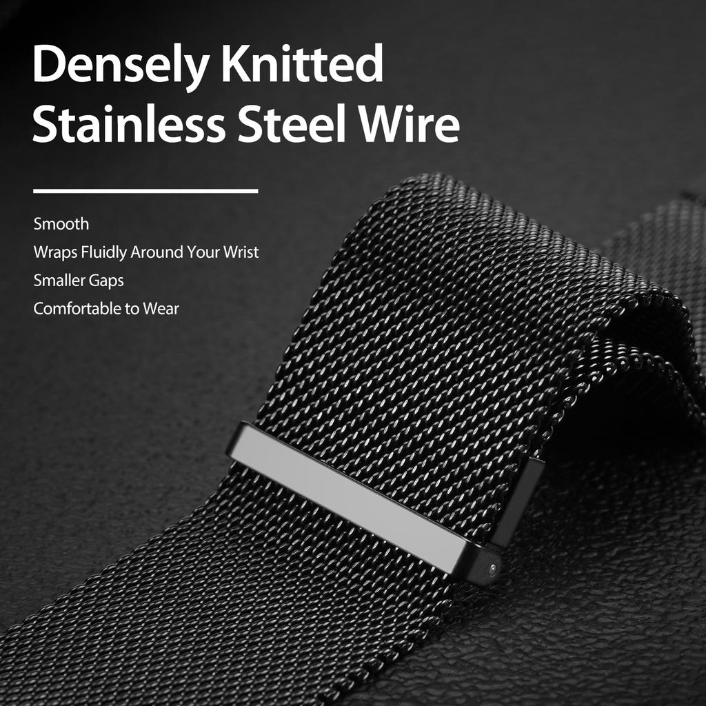 DUX DUCIS For Samsung Galaxy Watch Ultra 47mm Magnetic Milanese Watch Band Stainless Steel Strap