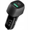 Innostyle Power On Powerful Fast Car Charger For Phone 2X Usb Usb-C 38W Black