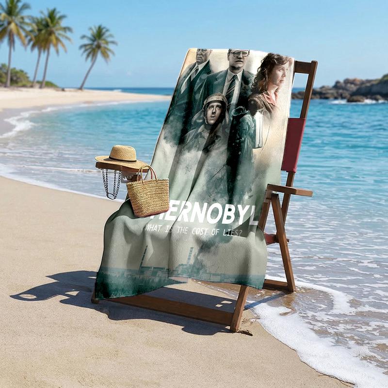 Chernobyl Fashion Beach Towel: Ideal for Summer Adventures Soft, absorbent and quick drying suitable for swimming and bathing