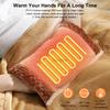 Hand Warmer USB Warming Blanket Portable USB Heating Pad with Hand Warmer Home Winter Soft Plush USB Hand Heater Heated Blanket