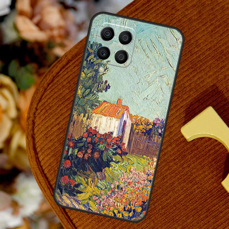 Чехол для Samsung Galaxy M14 M34 M54 M12 M32 M52 M53 M33 M13 M20 M15 M55 M31s M30s M21 M51 с картиной 'Звездная ночь' Ван Гога