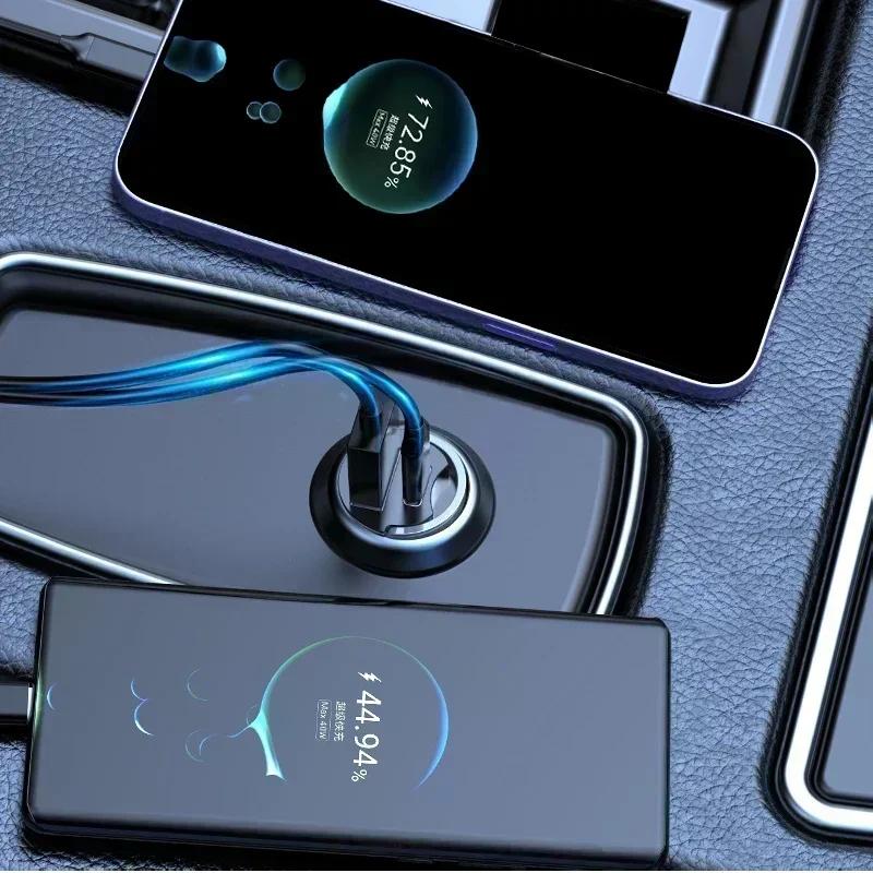 TEP3 Автомобильное зарядное устройство USB Type C PD Адаптер для прикуривателя телефона Быстрая зарядка Для Mercedes Benz AMG Класс A C E V W201 W210 W108 W204