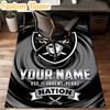 Custom Name Las Vegas Raiders Design Rug Office Rug Chair Mat Non Slip Carpet Rugs for Bedrooms Dining Room Living Room Home Decor gifts