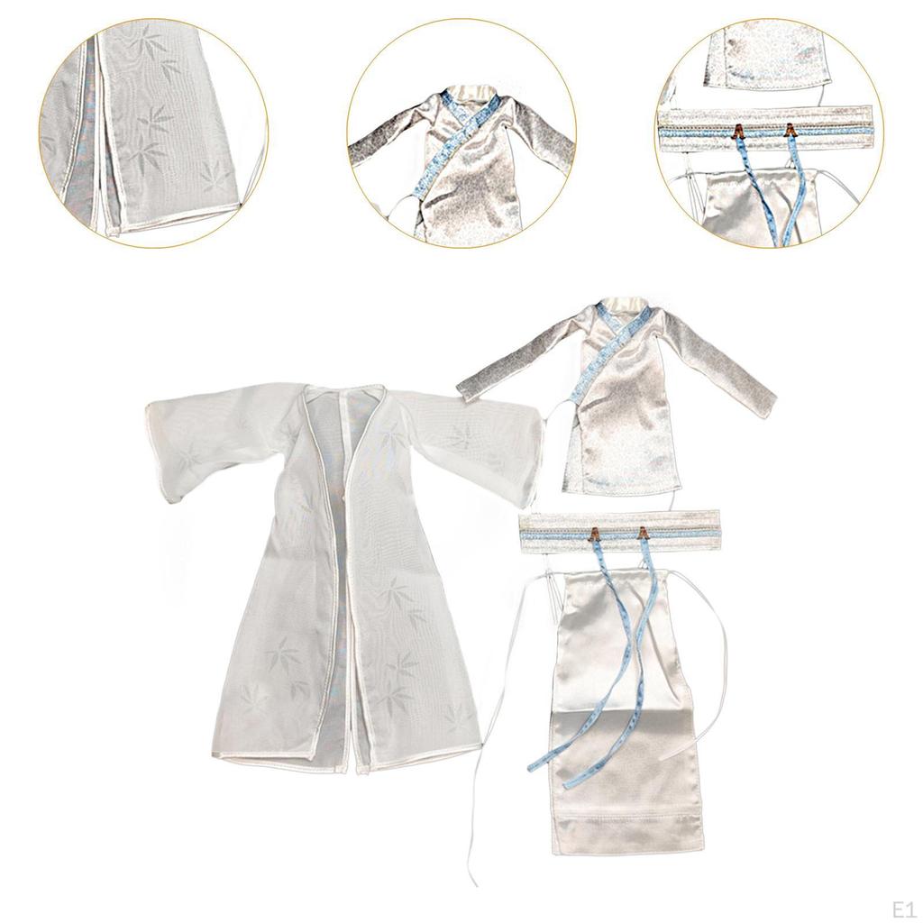 Одежда для куклы в масштабе 1/6, комплект старинной одежды для костюмированной куклы, наряд для косплея 12 дюймов для 12 дюймов