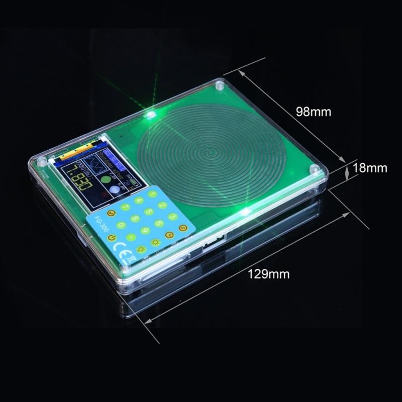 Portable Signal Generator with 13 Waveforms 0.001Hz 200kHz Ranges High Durability ABS Housing Rechargeable Battery