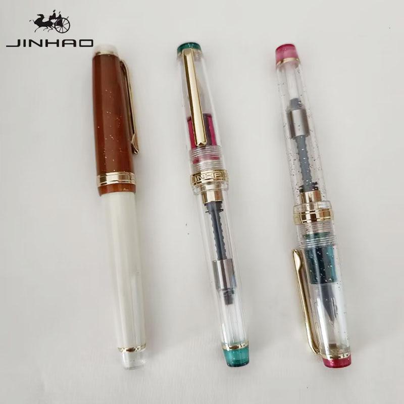 Перьевая ручка Jinhao 82 - Стильная портативная карманная ручка с конвертером для бизнеса, офиса и путешествий.