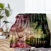 Custom Name Wicked Theme Printed Blanket - Perfect for Couch, Bed, Travel & Outdoor Use | Machine Washable, Cozy & Durable.