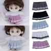 For 15cm Cotton Doll Skirts Dresses Cartoon Plush Doll Replacement Outfit Playing House Accessories Mini Clothes