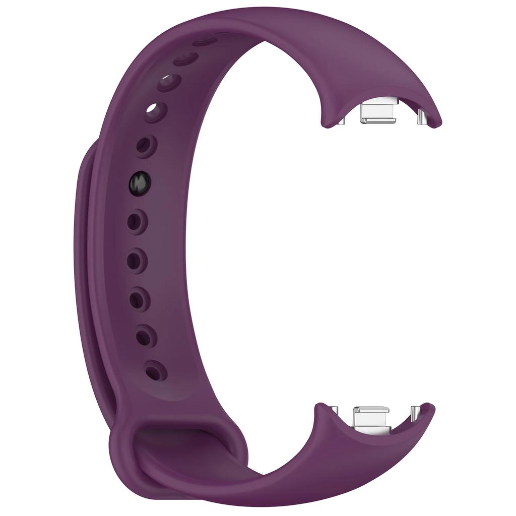 Мягкий силиконовый ремешок для Xiaomi Mi Band 10 Спортивный дышащий официальный браслет для Mi Band 9 8 Запасные аксессуары