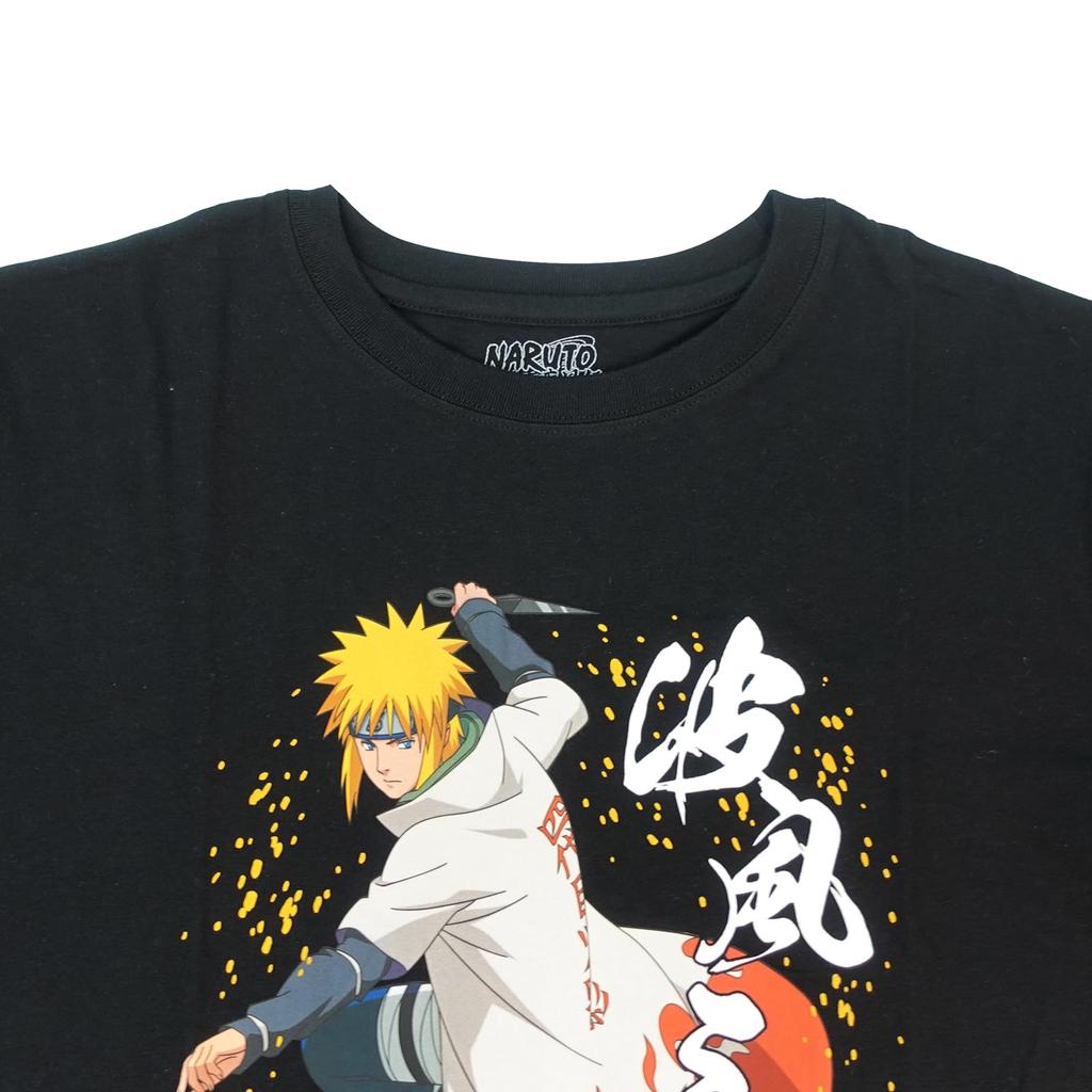 FinePlus Short Sleeve Naruto Shippuden T-Shirt, Minato Namikaze Merchandise