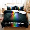 3D Печать Imagine Dragons Loom Tour Комплект постельного белья Односпальный Двуспальный Полный Queen King Размер Комплект для кровати Взрослый Детская Спальня Комплекты Пододеяльников