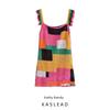Kaslead New Arrival Women's Clothing Fashion Style Fashion Casual Minimalist Crochet Patchwork Dress 0021105