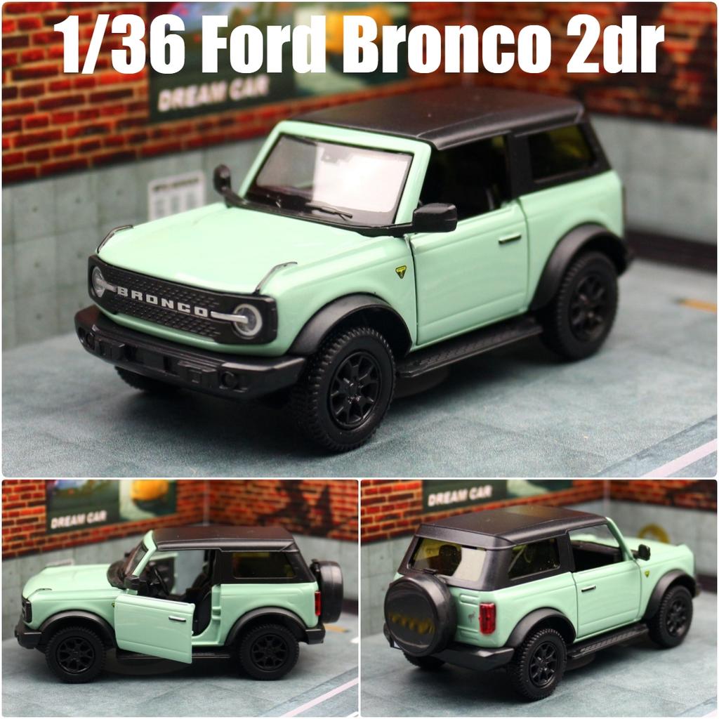 1/36 Ford Bronco SUV внедорожная игрушечная машинка модель для детей RMZ City литая миниатюра инерционная коллекционная подарочная для мальчиков