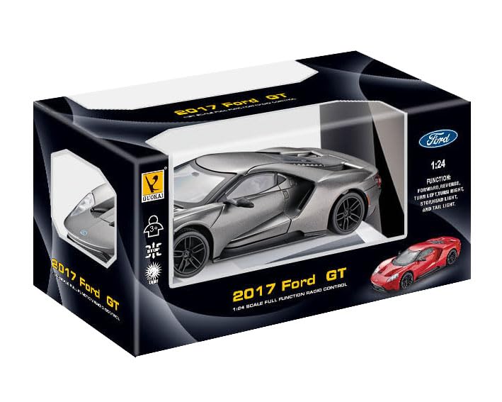 Doyusha Scale Radio Controlled Ford GT 2017 Gray 2.4GHz 1/24 (Product Code 630672)