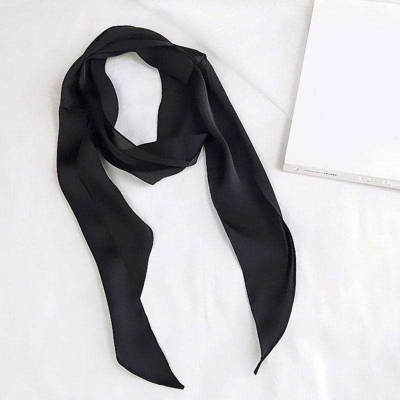 Хороший атласный квадратный женский ободок для волос на шею из шелка для женщин, обтягивающий женский галстук-шарф