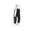 Nike Color Block Logo Print Elastic Waist Cuffed Casual Pants Men bottoms Black FD0949-010