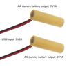 1 комплект USB 5V2A до 4,5V1A AA кабель для устранения батарейки удобный шнур-адаптер питания от батареи-пустышки для дверных звонков