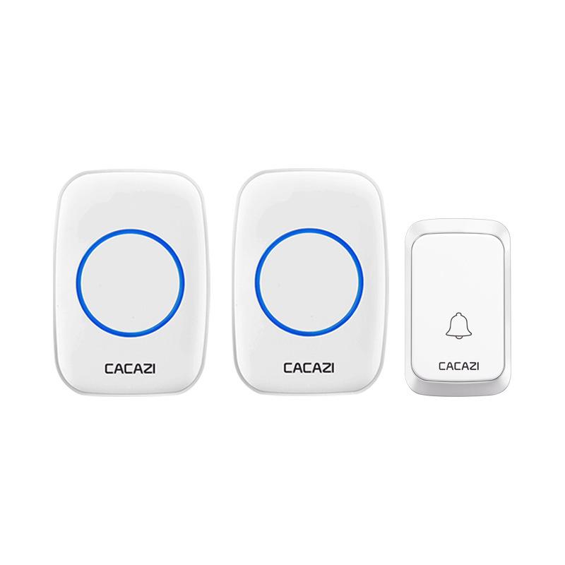 Waterproof Long-Distance Wireless Doorbell with Remote Control, 58 Melodies, and 4 Volume Levels