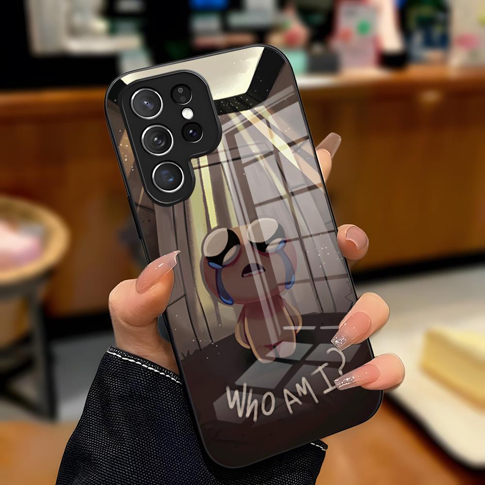 T-The Binding Of Isaac Phone Case For Samsung S26 S25 Plus S20 S20 Plus S22 Ultra S23 FE S21 Plus S21 Ultra Glass Cover