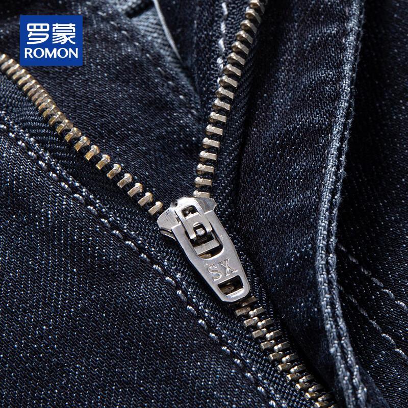 ROMON Мужские джинсы из плотного денима прямого кроя