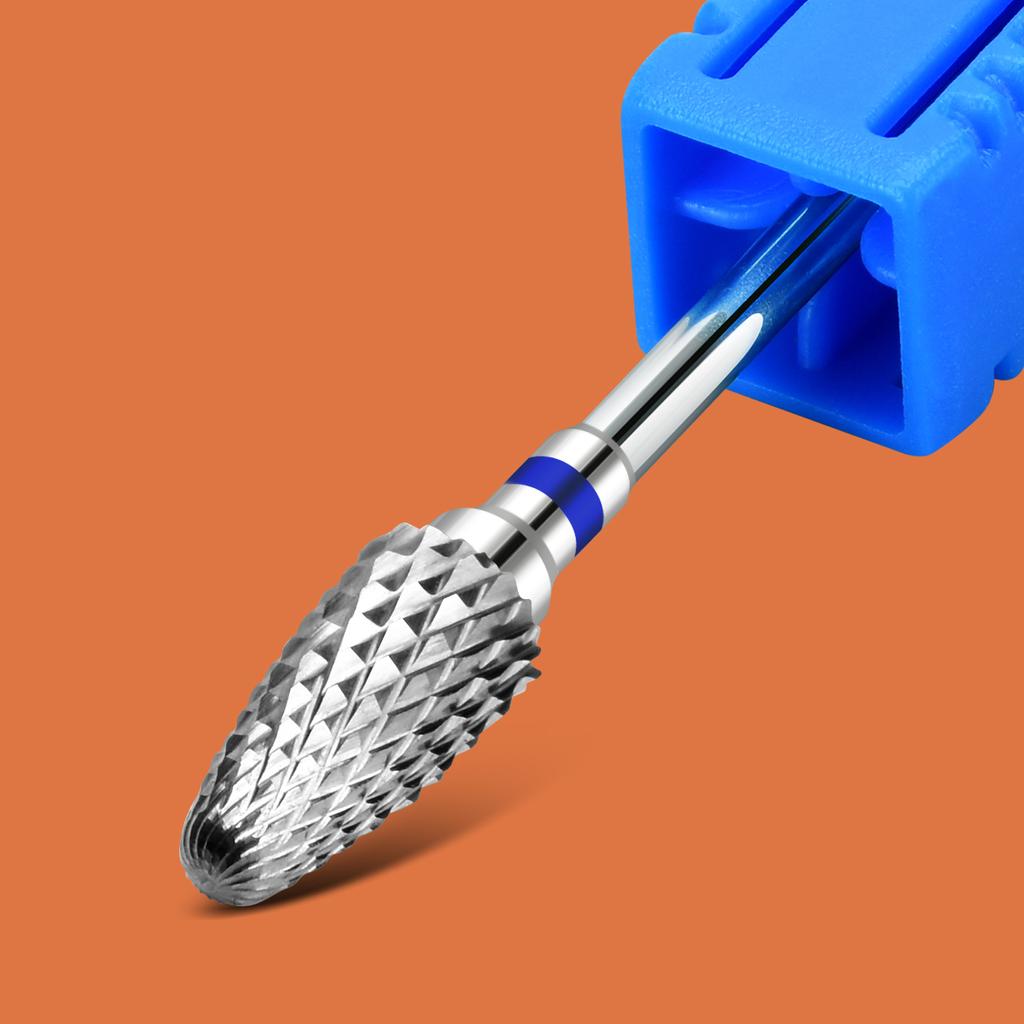 Твердосплавные вольфрамовые насадки для ногтей, фрезы, электрические сверла для ногтей, инструменты для очистки кутикулы для педикюра, маникюрные буферы, дрель