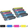 8 Pack TN241BK TN245C TN245M TN245Y Compatible Toner Cartridges for BrotherHL3140CW,HL3150CDW,HL3150CDN,HL3170CDW,DCP9020CDW