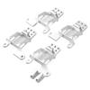 4pcs Metal Shock Damper Mount Tower Hoop Fit for TRX4 1 10 RC Crawler